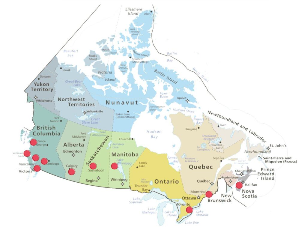 Destinos para estudiar en Canadá